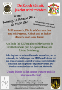 Mehr über den Artikel erfahren Unser Dorf bleibt sauber