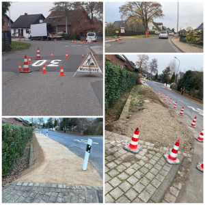 Read more about the article Zustand der Kleinbüllesheimer Straße – erste Maßnahmen sichtbar