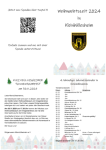 Mehr über den Artikel erfahren lebendiger Adventskalender 2024 Übersicht der Fenster