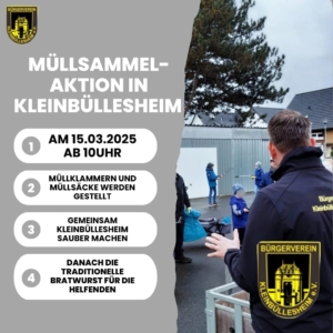 Mehr über den Artikel erfahren Einladung zur Müllsammelaktion 2025